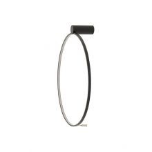 Circolo plafon/kinkiet led 18W 3000K czarny